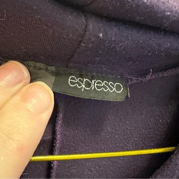 Espresso Purple Tunic Top Size Large - Picture 4 of 8